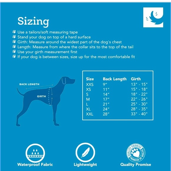 Dog Delta rain slicker XXL - Picture 5 of 6